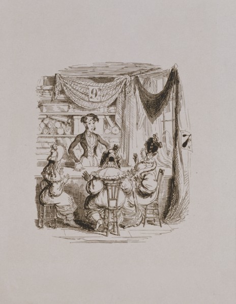 Horatio Spartkins, sketches by Boz. England, 19th century.