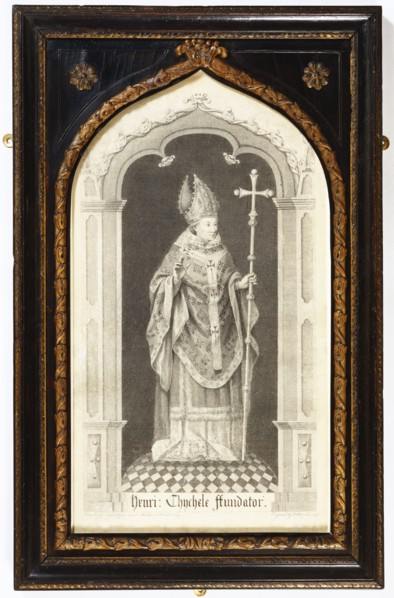 f Henry Chichele, portrait by John Taylor. London, England, 18th century