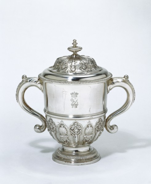 Cup and Cover, by David Willaume I. London, England, early 18th century