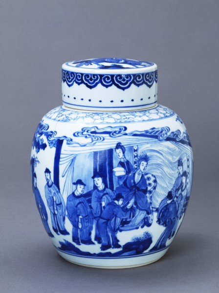 Vase. Jingdezhen, China, 17th-18th century