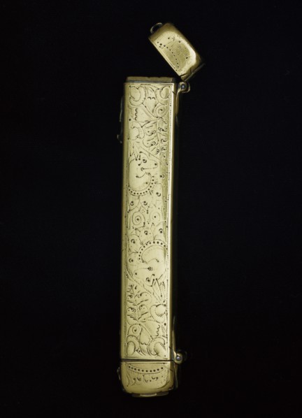Sealing Wax Case, by Madin or Maden. Sheffield, England, 1657