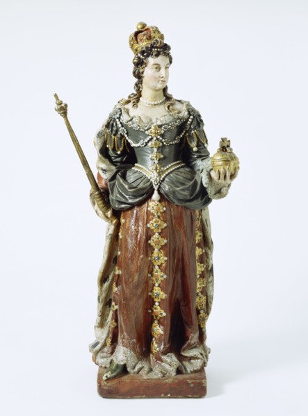 Queen Mary II, by John Nost the Elder . England, late 17th century
