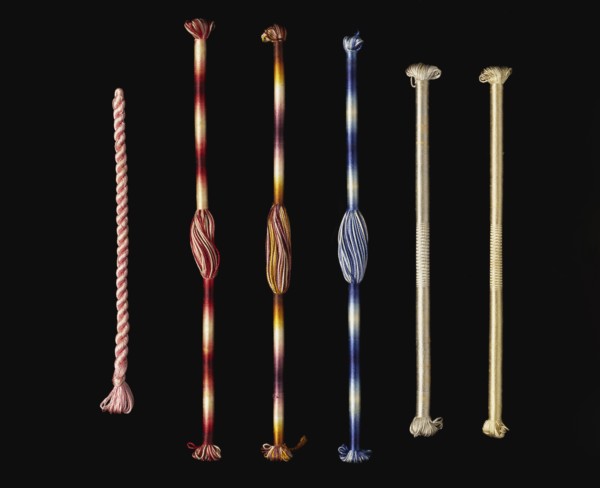 Skeins of Embroidery Silk. England, 1800-50