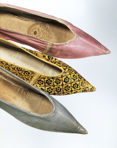 Women's Shoes. Britain,  c.1790