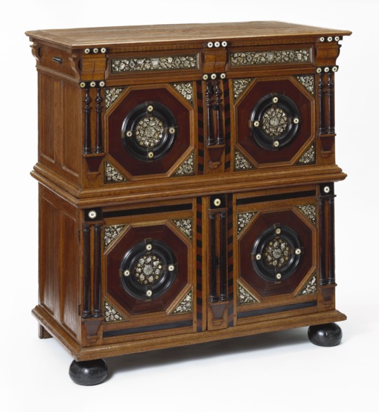 Chest of Drawers. England, 1653