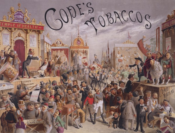 Cope's Tobaccos, by George Pipeshank. England, 1879
