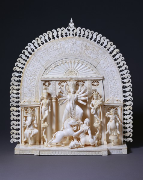 Shrine Carving, by a member of the Bhaskara caste. West Bengal, India, 19th century