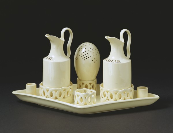 The Wedgwood Cruet Set, by Wedgwood. England, late 18th century