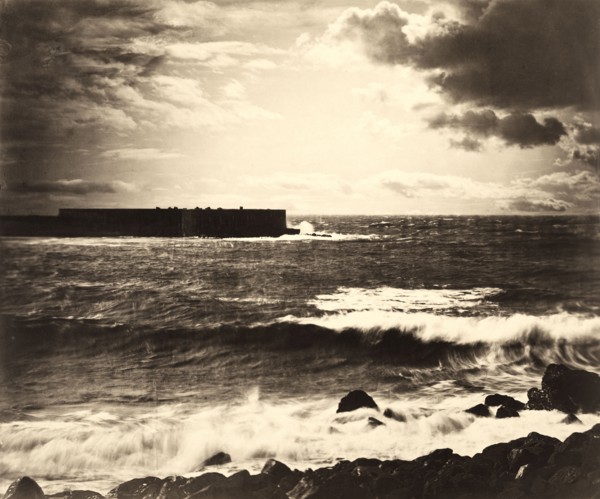 The Great Wave, Sette, photo Gustave Le Gray. France, 1856