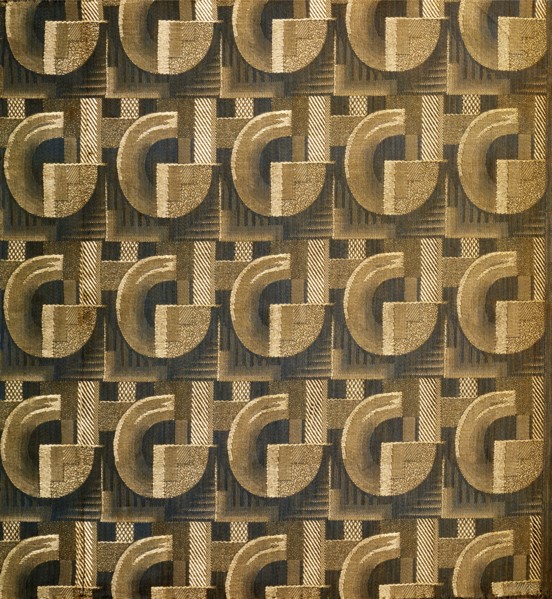 Art Deco furnishing fabric, by Betty Joel Ltd. France, 1928