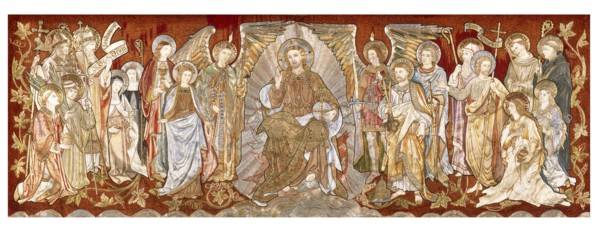 Altar frontal, by John Loughborough Pearson. England, early 20th century