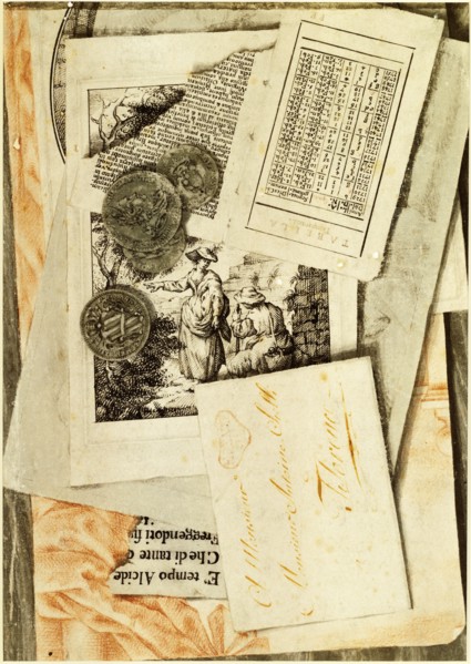 Trompe L'Oeil Composition. Italy, 18th century