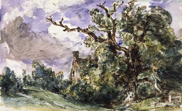 Constable, Un cottage dans les bois à Findon, Sussex