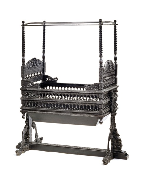 Baby's cradle. Sri Lanka, late 17th century