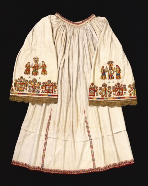 Embroidered robe. Crete, Greece, 1700s