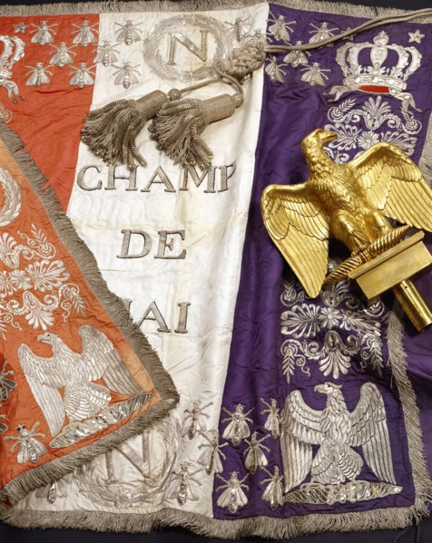 Banner, Brass Eagle of the French Departments. France, 19th century