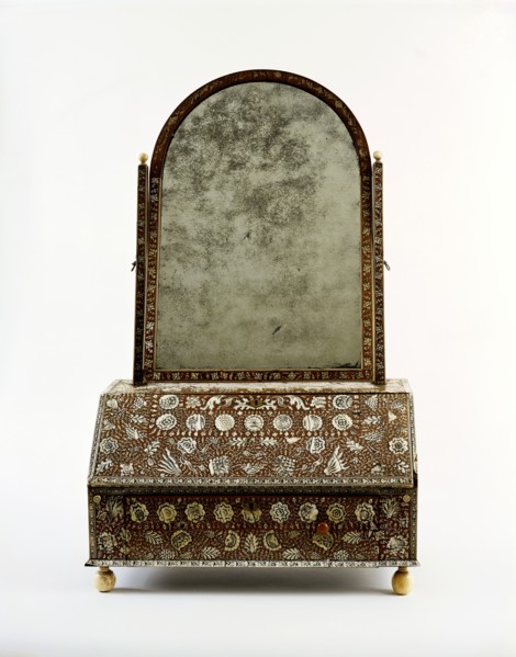 Mirror. Vizagapatam, India, mid-18th century