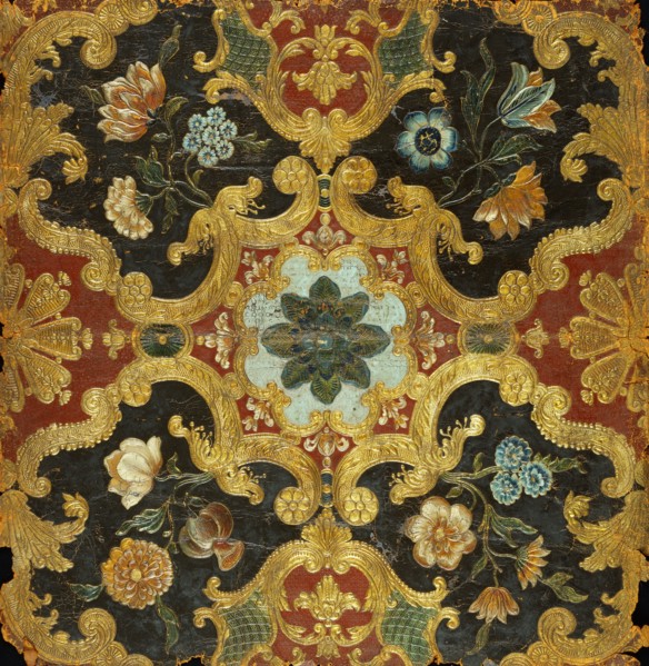 Panel, detail. Paris, France, 19th century