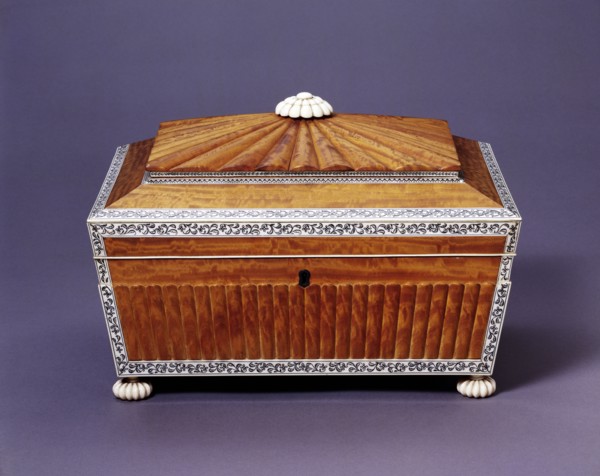 Work box. Vizagapatam, India, 1855