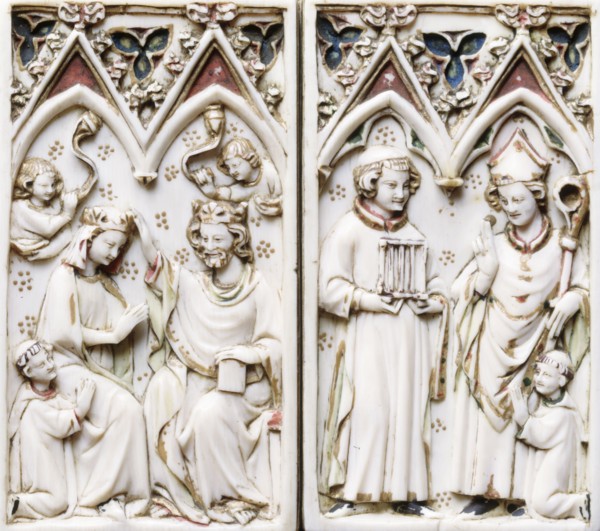 Devotional booklet. Westphalia, Germany, 14th century