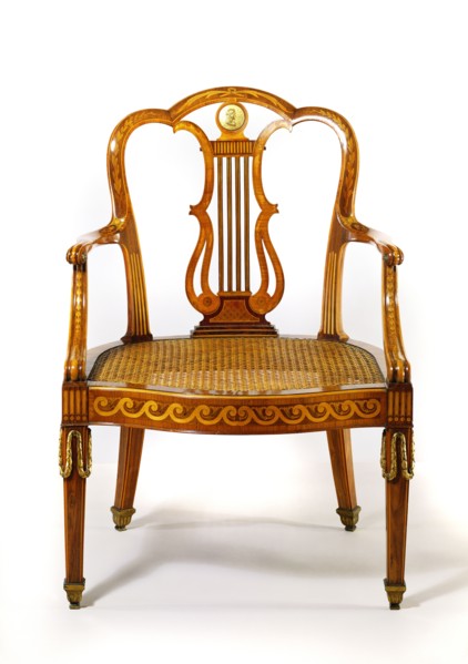 Fauteuil anglais du 18e siècle