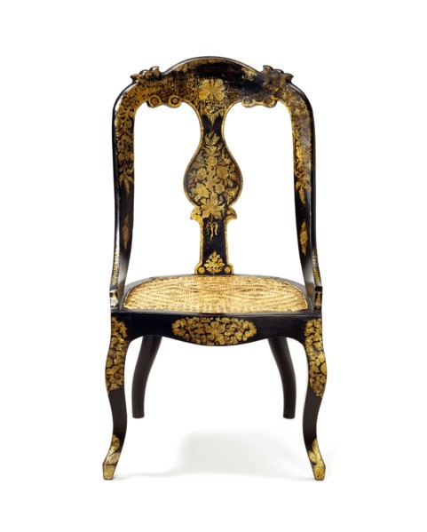 Chaise indienne du 19e siècle