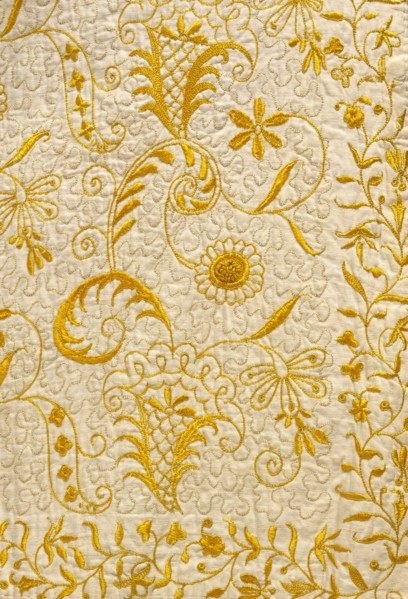 Waistcoat, detail. England, early 18th century