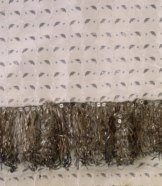 Wedding Petticoat, detail. England, 1782
