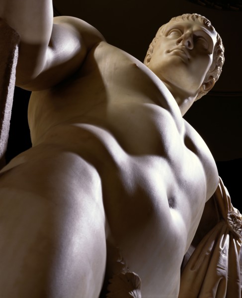 Napoléon Bonaparte, by Antonio CaNva. Florence, Italy, 1811
