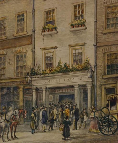 The Adelphi Theatre, by Morand. London, England, 1819
