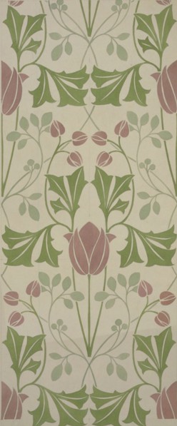 Wallpaper, by Lindsay P. Butterfield. England, early 20th century