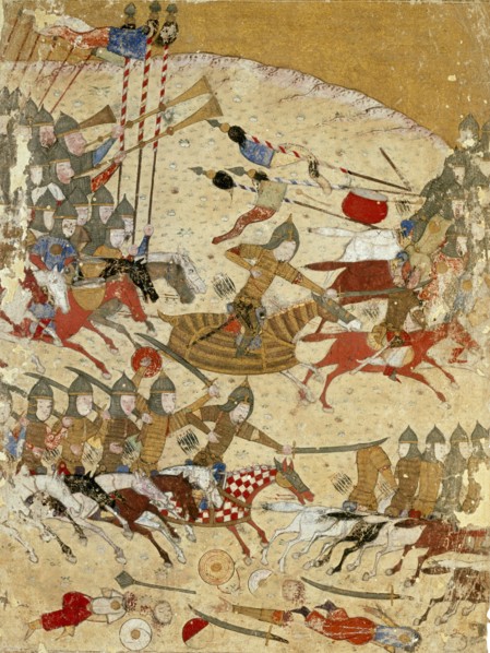 The Defeat of Pir Padishah in 1405. Persia, 1425