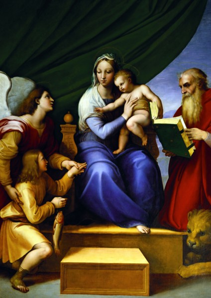 Holy Family, by Fereol Bonnemaison. Paris, France, 19th century