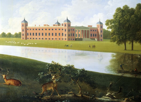 View of Osterley from the South West, by A. Devis. London, England, 18th-19th century