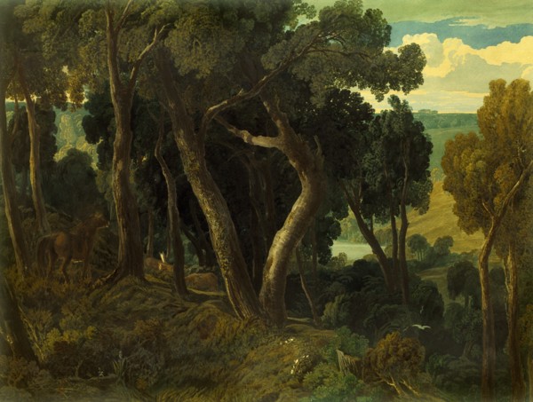 Wichwood Forest, by William Turner. England, 19th century