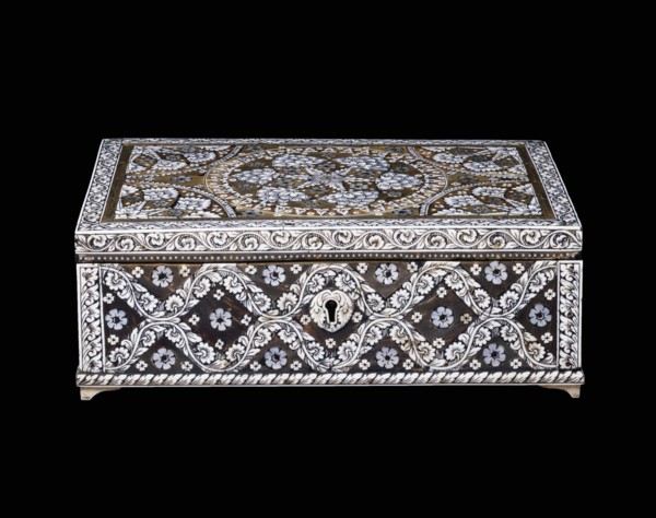 Footstool. Baroda, India, early 20th century