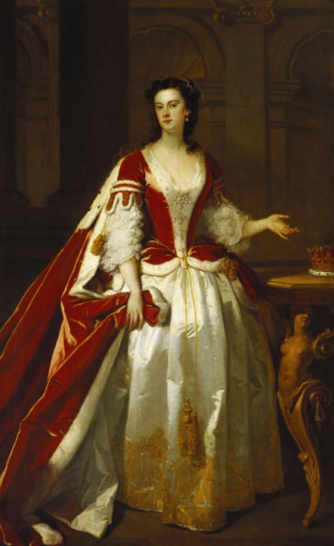 Grace Carteret, by John Vanderbank. England, 18th century