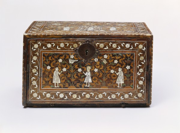 Fall front cabinet. West India, early 17th century