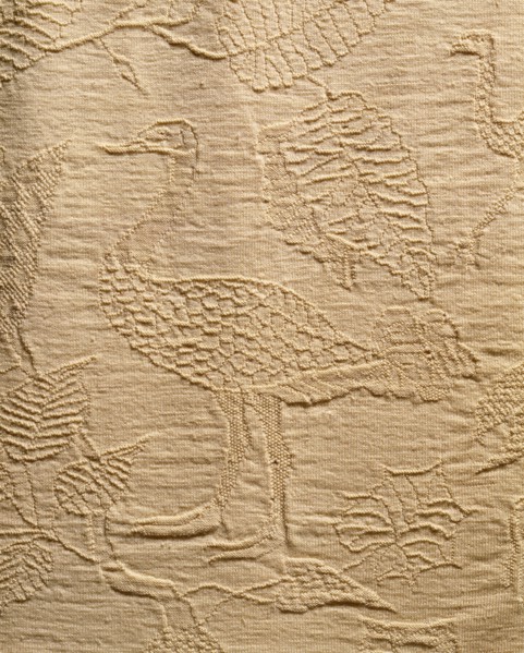 Petticoat, detail. Holland, mid 18th century