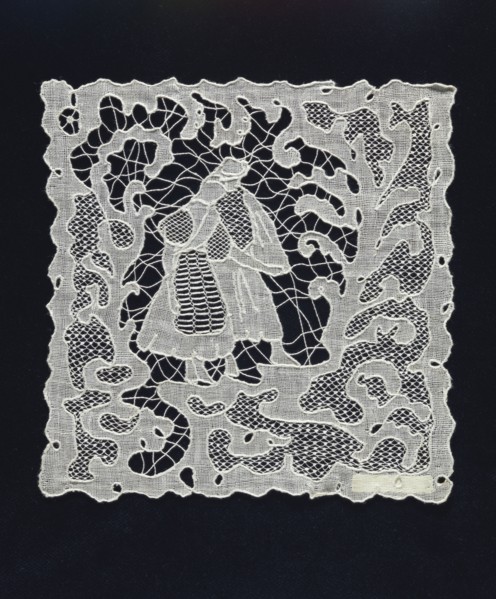 Carré de dentelle de Halas