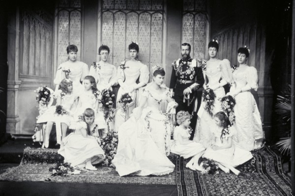 Mariage de George V et de la reine Mary