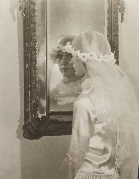 Deidre Hart-Davis, one of a diptych, photo Curtis Moffat. London, UK, early 20th century.