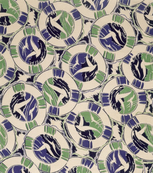 Tissu à motifs de canots de sauvetage