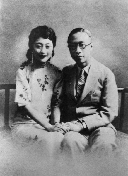 Le dernier empereur Pu Yi et l'impératrice Wan Rong