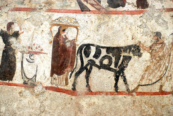 Ceiling of the Tomb of the Diver