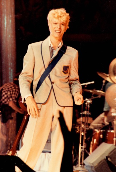 David Bowie On Stage