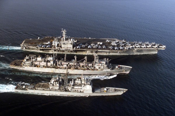 The Aircraft Carrier Uss Nimitz