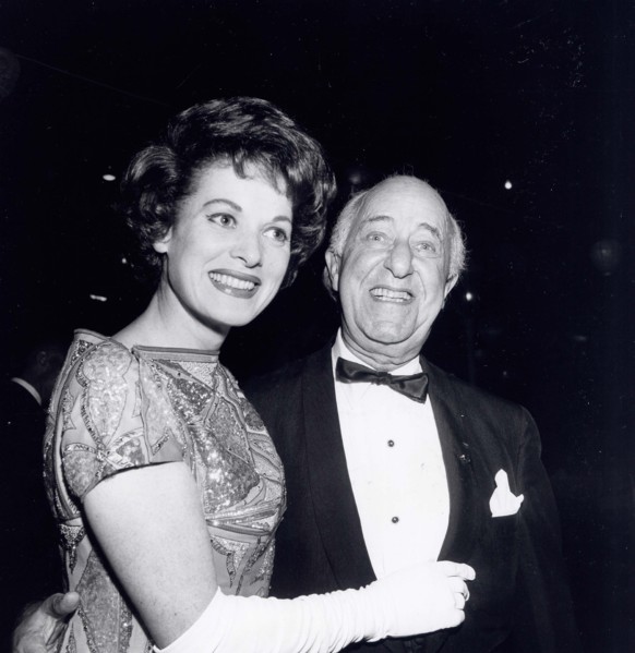 Maureen O'Hara And Ed Wynn