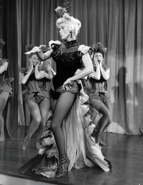 Jayne Mansfield Starring in the Film 'The Sheriff of Fractured Jaw'