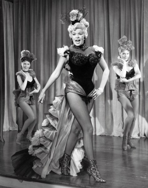 Jayne Mansfield Starring in the Movie 'The Sheriff of Fractured Jaw'